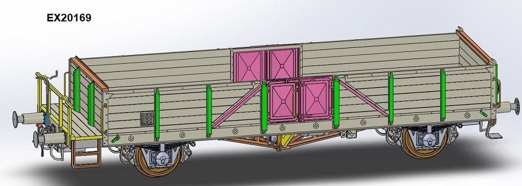 EX20169 Exact Train - DRG Linz Ommr Fischbauchlangt - Spur H0